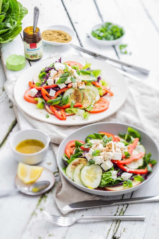 wurzelkraft salade Voeding